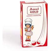 Amul Taaza Homogenised Toned Milk 1 L Carton, Liquid : Amazon.in ...