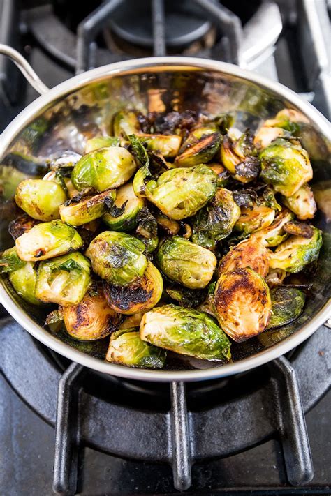 Pan Fried Brussel Sprouts With Feta at Chloe Bergman blog