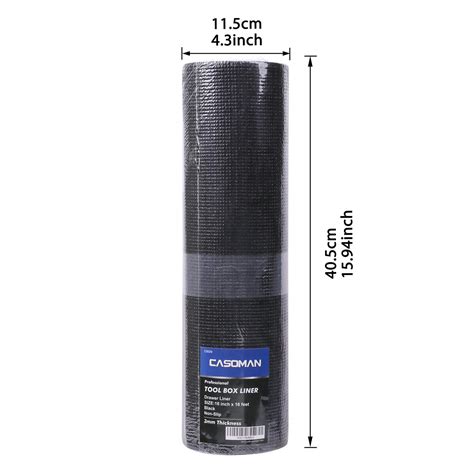 CASOMAN Professional Tool Box Liner and Drawer Liners, Easy Cut, Non ...