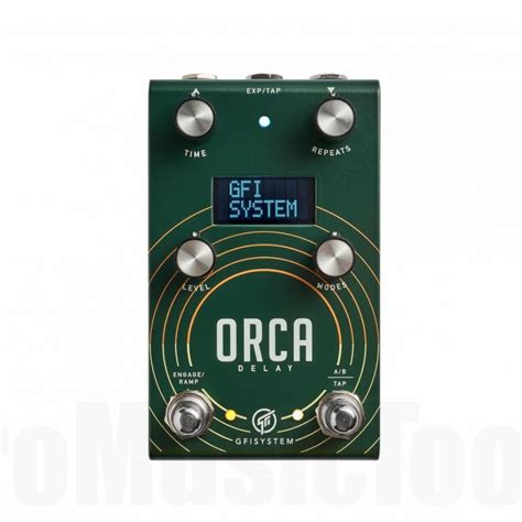 GFI System Orca Delay Pedal – Stompbox.in