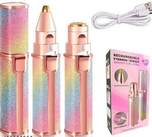 Votvy A2 Portable 2 In 1 Eyebrow Remover and Pain less Hair Remover ...