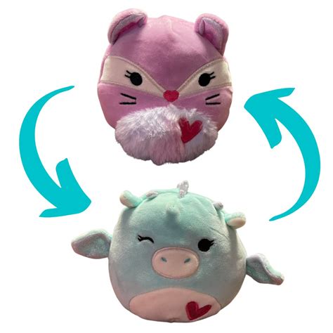 Buy Squishmallows Official Kellytoy Flip a Mallow 5 inch Soft Squishy ...