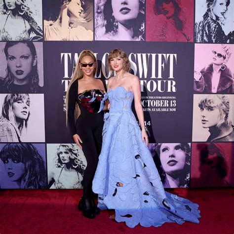 Taylor Swift thanks Beyonce for attending her concert film world ...