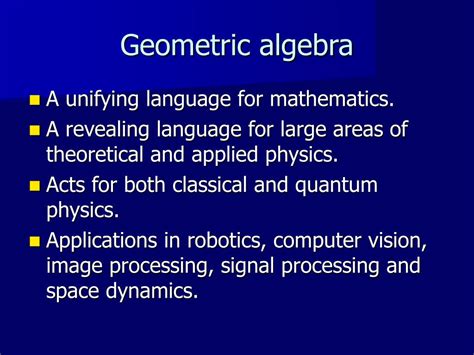 Geometric Algebra Tutorial 的图像结果