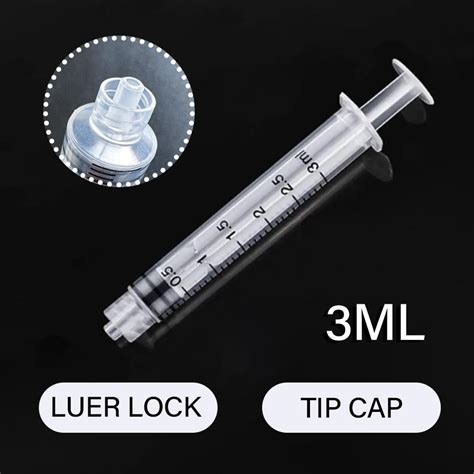 HiMo 3ml Luer Lock Syringe 4 Pack Small Plastic Sterile India | Ubuy