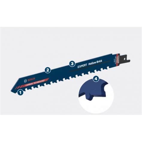 BOSCH S 1543 HM Ytong-Tuğla Kesim Tilki Kuyruğu Testere Ucu 240 mm ...