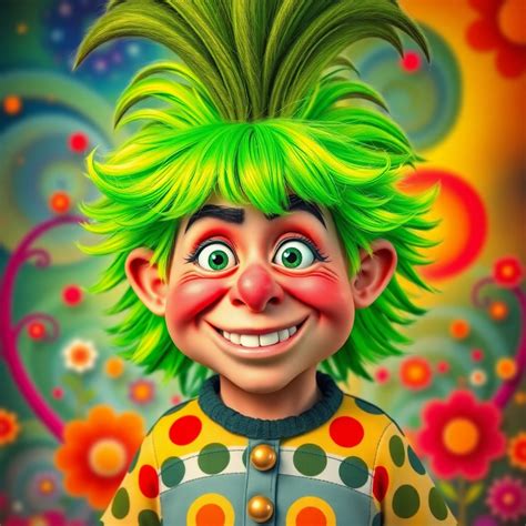 oompa loompa green hair Image – Free AI Generator | Makepix