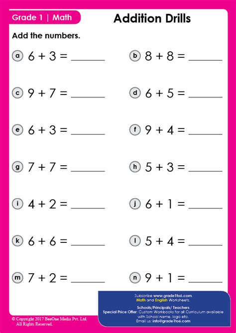 Image result for Adding Grade 1