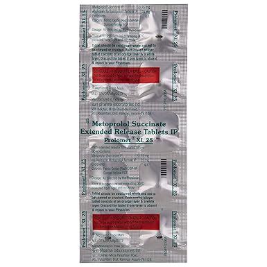 Prolomet XL 25 - Strip of 10 Tablets : Amazon.in: Health & Personal Care