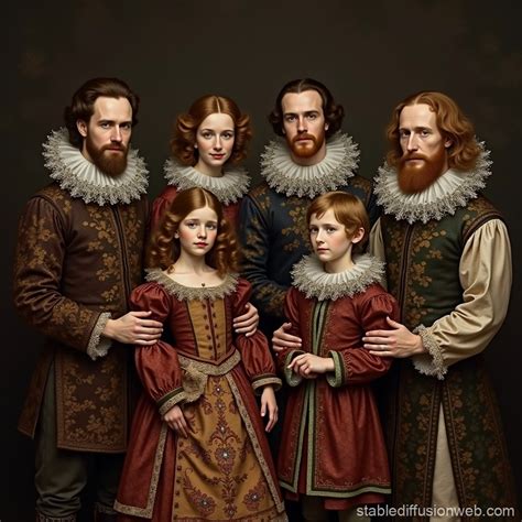 Shakespeare Family Portrait