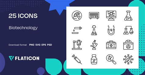 Biotechnology Icon Set 的图像结果