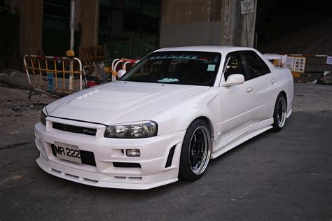 Skyline R34 GTT Sedan | Wide fender Skyline R34 GTT 4 Doors … | Flickr