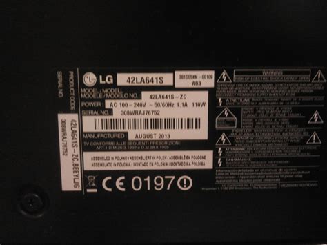 [Solved] LG 42LA641S TV Issue: No Picture/No Sound - T-Con Board Damage ...