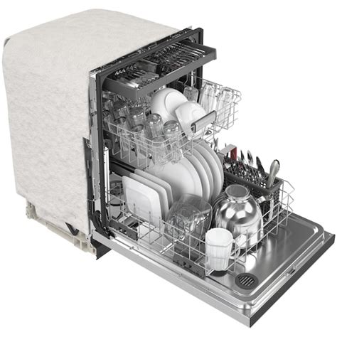 KitchenAid 24-in Front Control Built-In Dishwasher With Third Rack ...