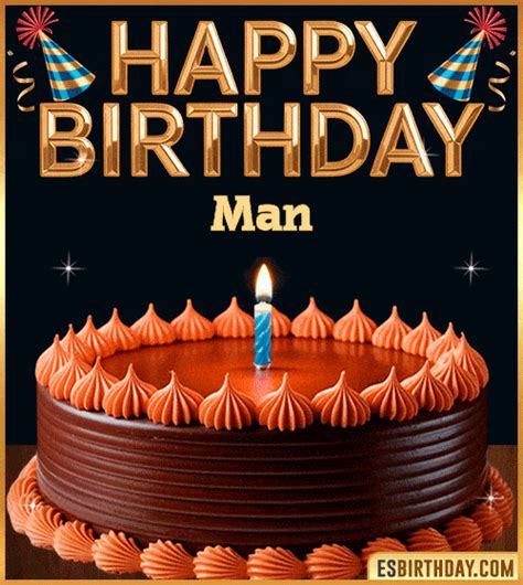 Happy Birthday Man GIF 🎂 Animated Images, Wishes & Music 【27 GIFs】