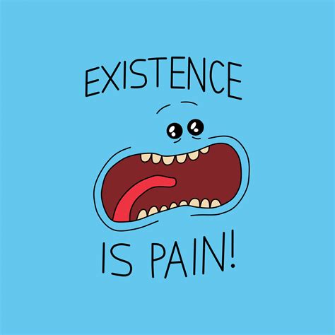 Mr. Meeseeks Wallpaper 4K, Existence is Pain, Rick and Morty