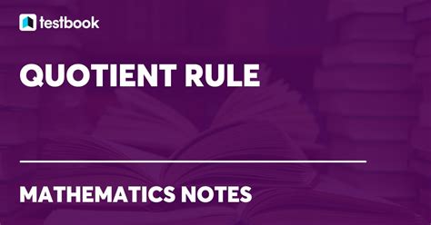 Image result for Simplifying Quotient Rule