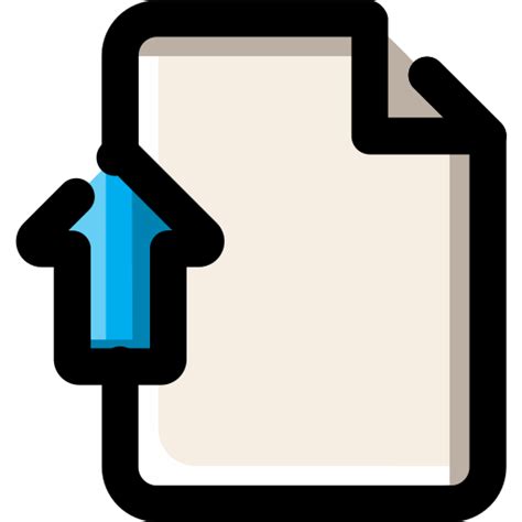 Upload document Generic color lineal-color icon | Freepik