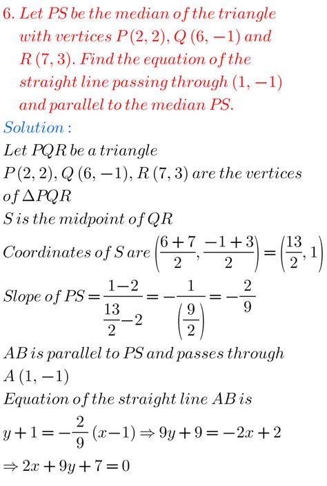 Image result for Straight Line Formulas KEAM Maths