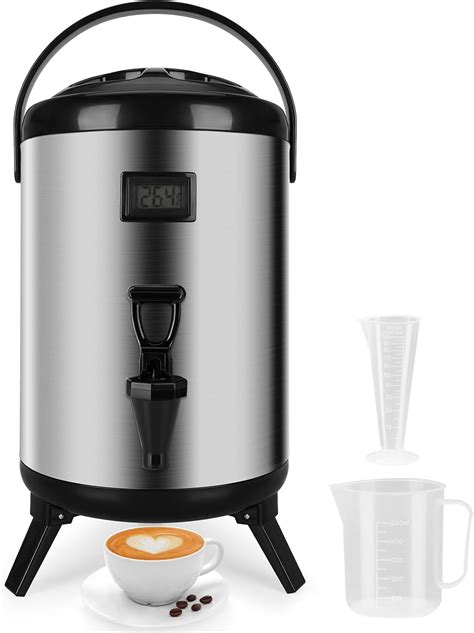 Amazon.com: Insulated Beverage Dispenser 8 QT/2.2 Gallon, Stainless ...