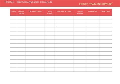 Image result for Training Plan PDF Example