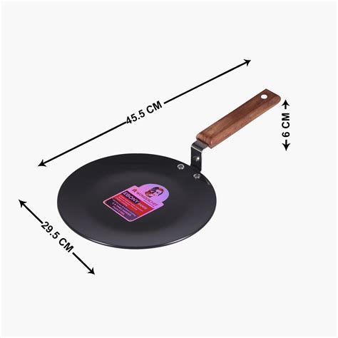 Buy WONDERCHEF Ebony Roti Tawa - 29.5 cm from Wonderchef at just INR 1399.0