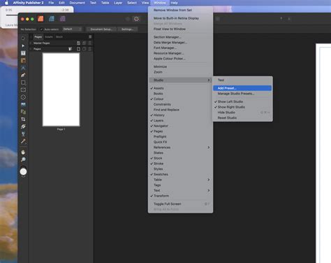 Image result for Affinity Designer Layout