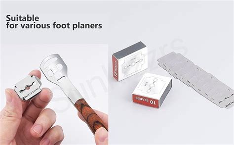 Sunkizzrs® 40-Pcs Stainless Steel Corn Hard Tough Skin Remover Shaver ...