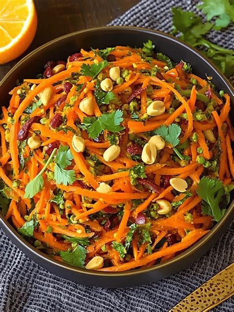 Ultimate Moroccan Carrot Salad With Citrus Turmeric Dressing