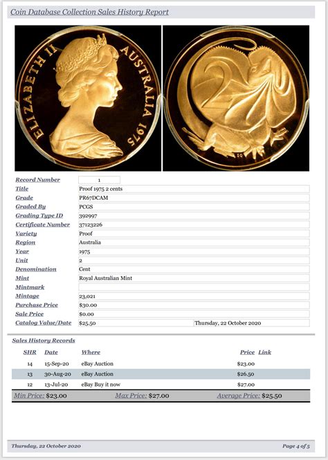 Image result for CoinManage Collection Database