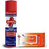 Savlon Surface Disinfectant Sanitizer Spray, 170g, Kills H1N1 (Swine ...