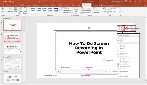 Image result for How to Use Screen Recording in PowerPoint