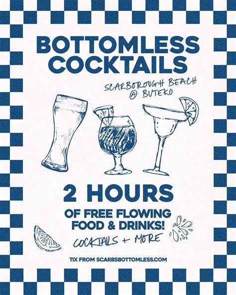 Scarborough Bottomless Cocktails & Bites Every Weekend!, Scarborough ...