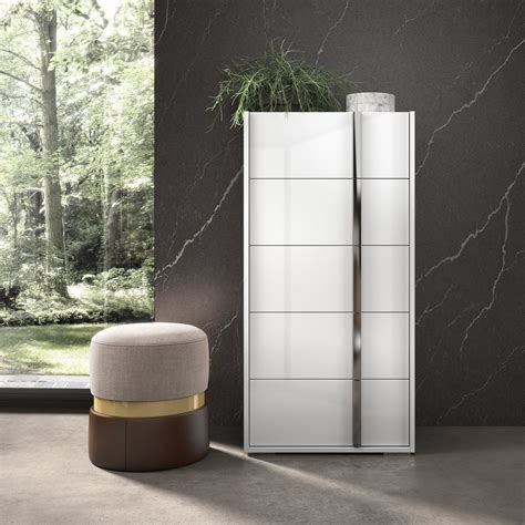 STATUS-MARA-WHITE-5 DRAWER-CHEST-BEDROOM SET - Dream Home Furnishings