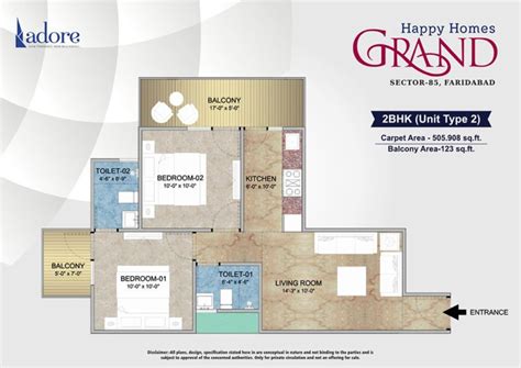 Adore Happy Homes Grand Affordable Housing Sector 85 Faridabad