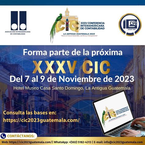 Conferencia Interamericana de Contabilidad - Buró de Convenciones de ...
