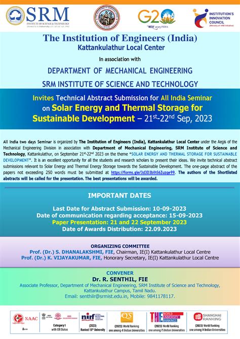 IE(I) KTR LC - Call for Technical Abstract Submission on Solar Energy ...