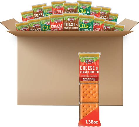 Amazon.com: Nabisco Cracker Variety Pack, RITZ Toasted Chips, Wheat ...