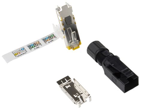 09451511560 HARTING | HARTING RJ Industrial Series Male RJ45 Connector ...