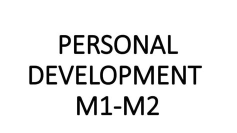 Module 1 Personal Development with Answer 的图像结果
