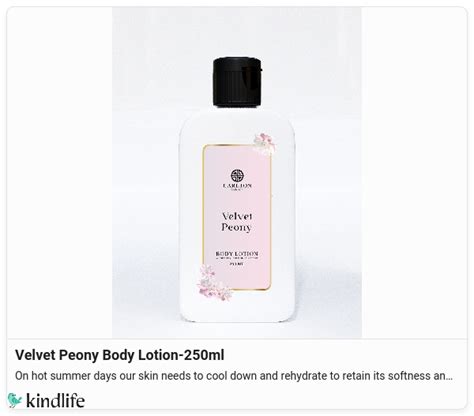Carlton London: Velvet Peony Body Lotion-250ml