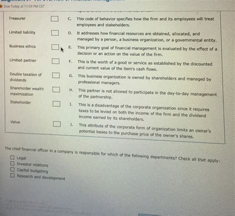 Image result for Financial Management Homework