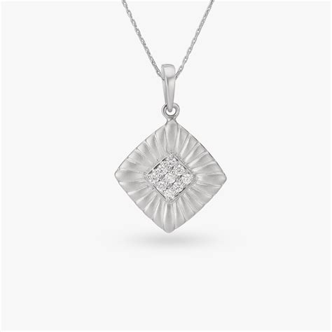Dainty Diamond Pendant
