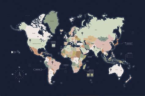 World Map Illustration 的图像结果