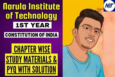 Narula Institute of Technology 1st Year Constitution of India Study ...