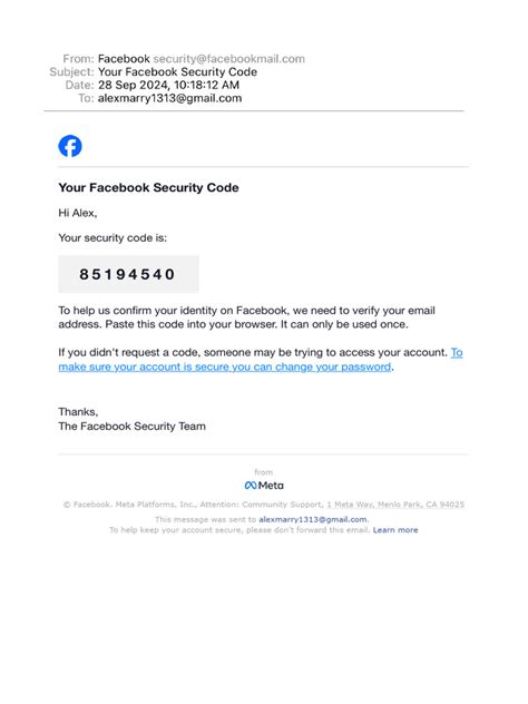 Where to Input Facebook Security Code 的图像结果