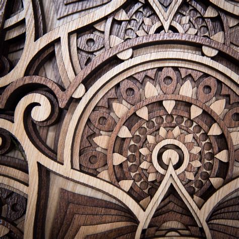 Ambedo 16x8 Wooden Wall Art - Etsy India