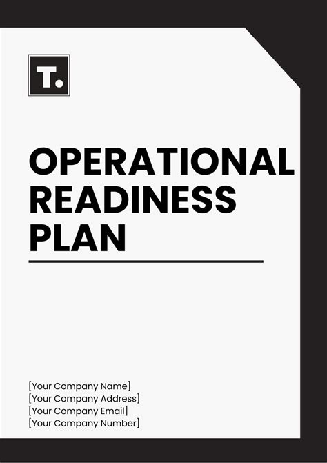 Operational Readiness Plan 的图像结果