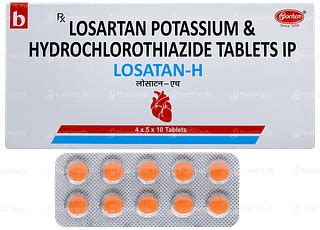 Losatan H Tablet: Uses, Side Effects, Price & Substitutes