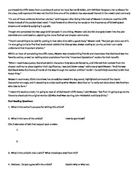 Image result for Cliff Notes Review